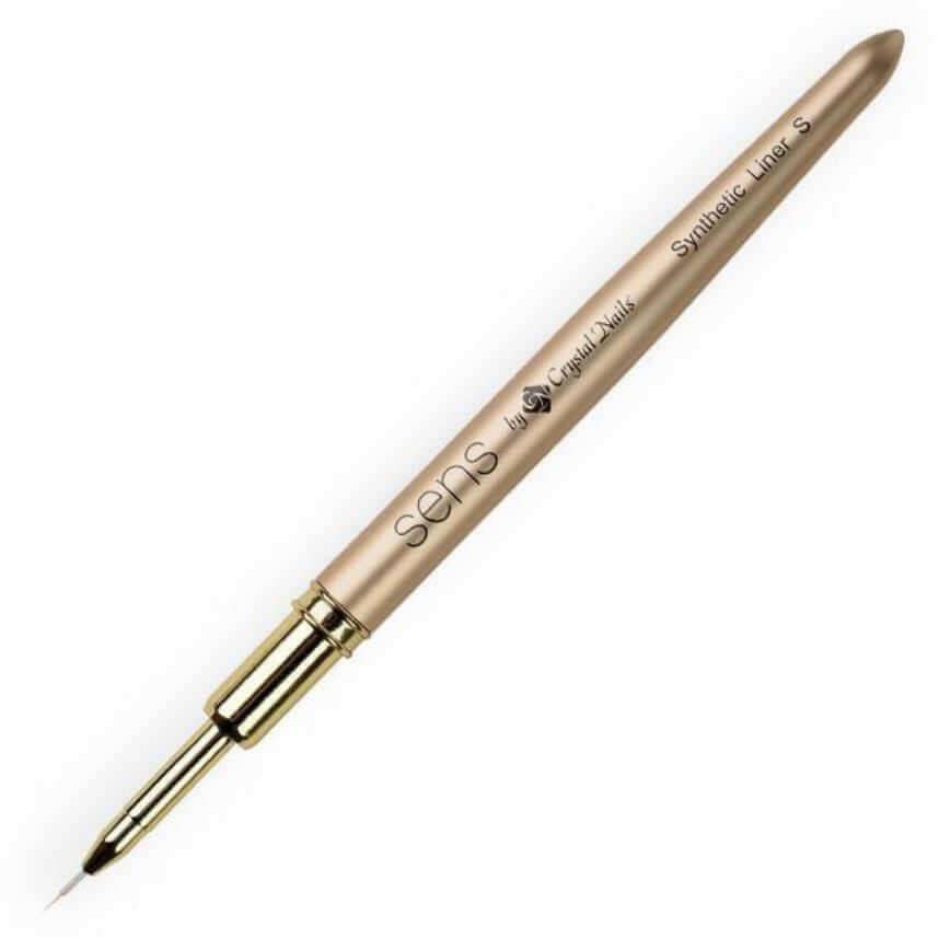 Small Synthetic Sens Liner Brush by Crystal Nails - thePINKchair.ca - Brushes - Crystal Nails/Elite Cosmetix USA