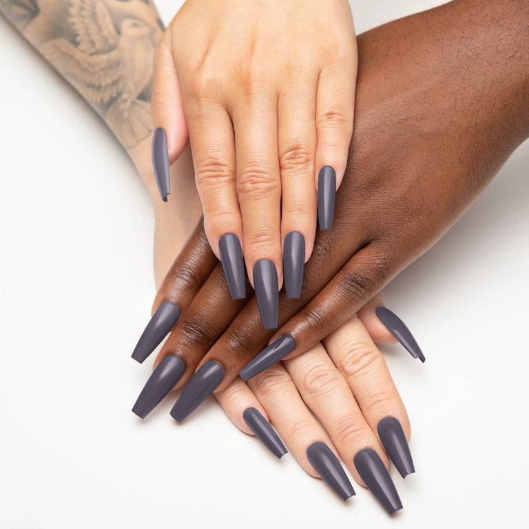 Smoked - 327 - thePINKchair.ca - gel polish - Apres