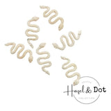 Snake Charms (ROSE GOLD), Snacks by Hazel & Dot - thePINKchair.ca - Nail Art - thePINKchair nail studio