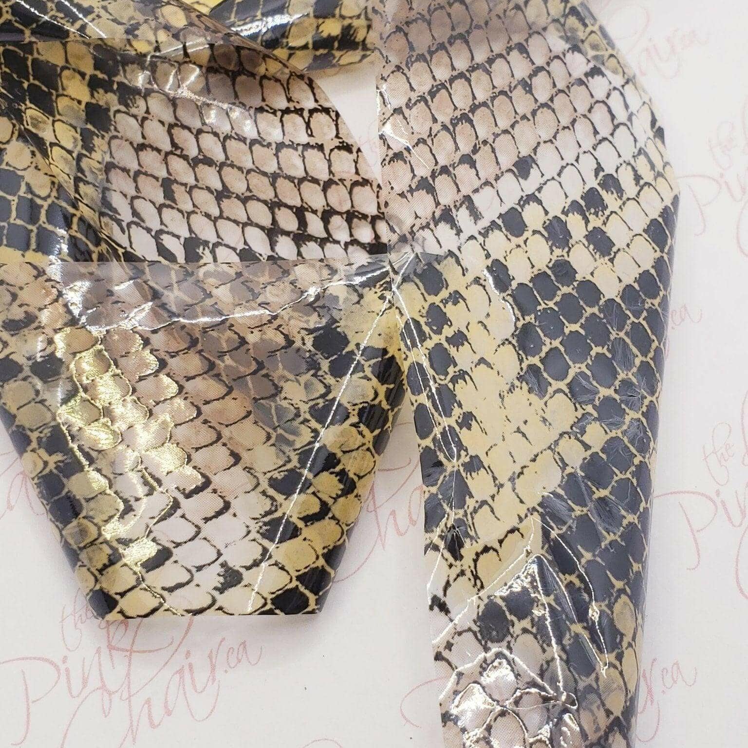 Snake Skin 2 Transfer Foil - thePINKchair.ca - Nail Art - thePINKchair nail studio