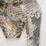 Snake Skin 2 Transfer Foil - thePINKchair.ca - Nail Art - thePINKchair nail studio