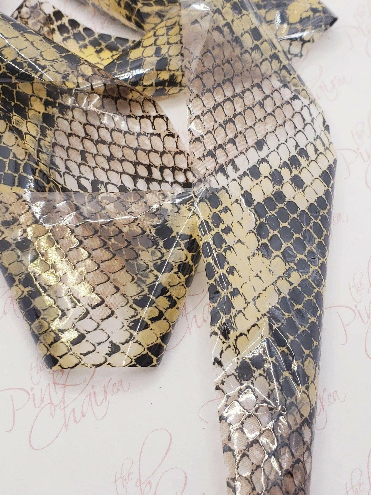 Snake Skin 2 Transfer Foil - thePINKchair.ca - Nail Art - thePINKchair nail studio