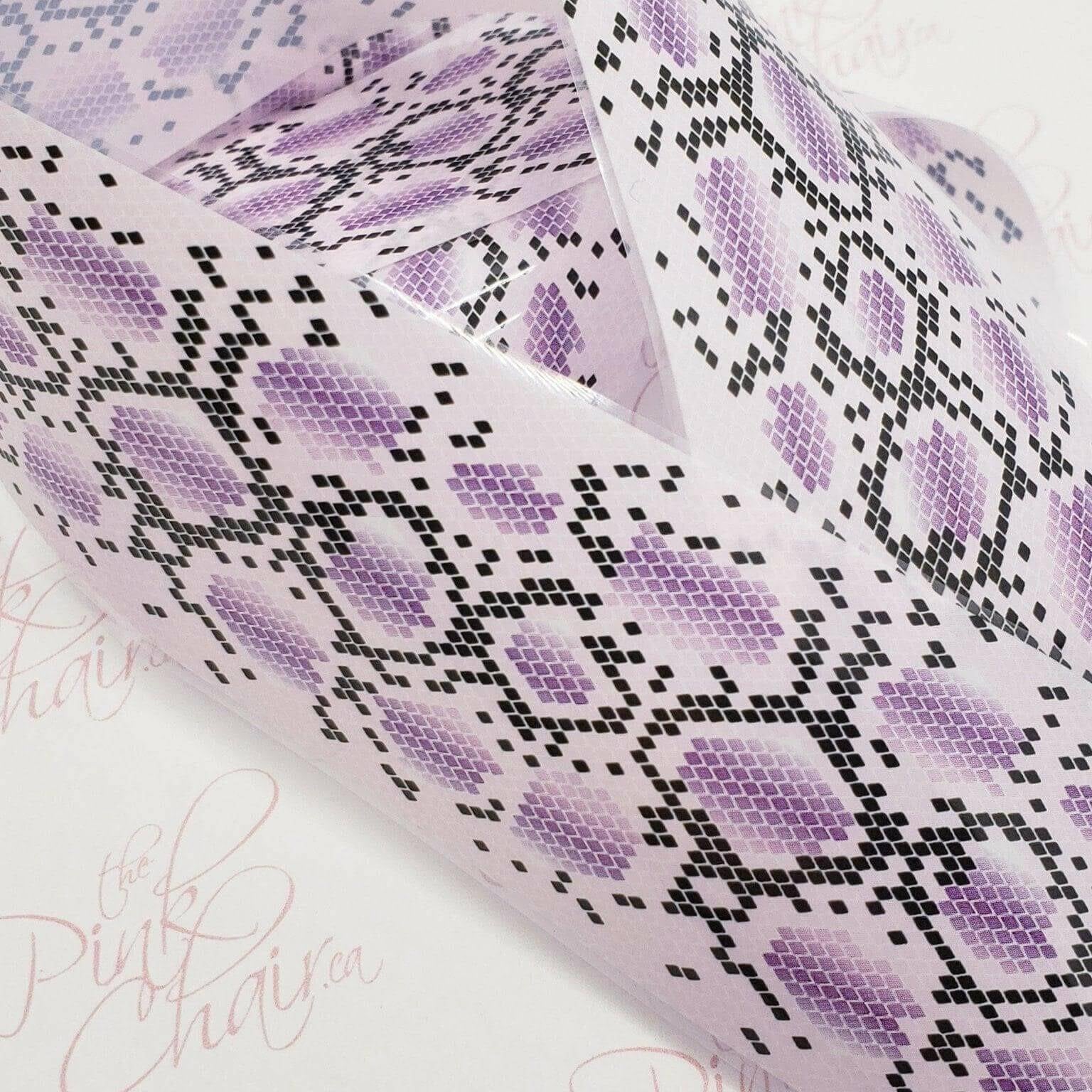 Snakeskin Transfer Foil - 1 - thePINKchair.ca - Nail Art - thePINKchair nail studio