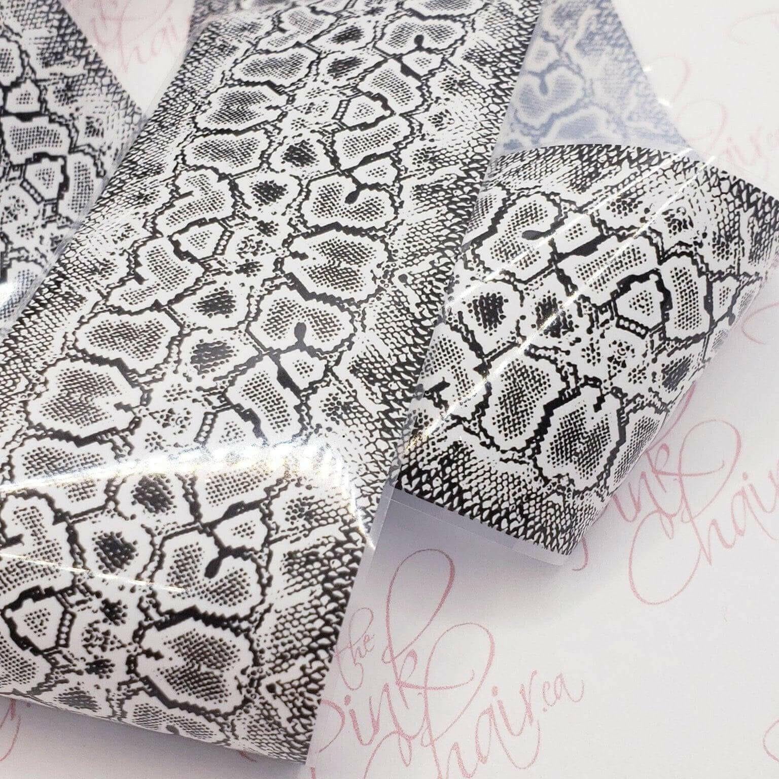 Snakeskin Transfer Foil - 10 - thePINKchair.ca - Nail Art - thePINKchair nail studio