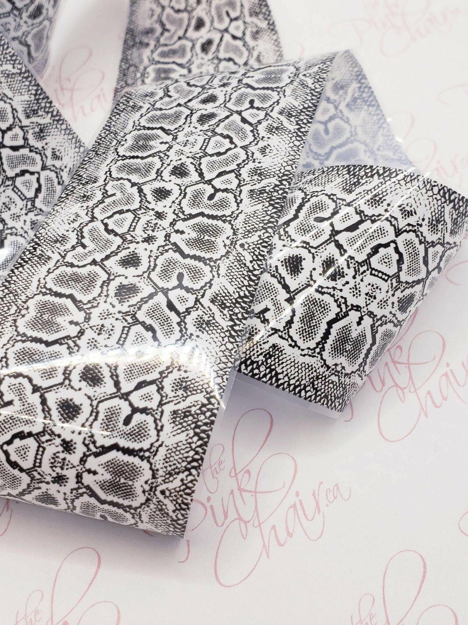 Snakeskin Transfer Foil - 10 - thePINKchair.ca - Nail Art - thePINKchair nail studio