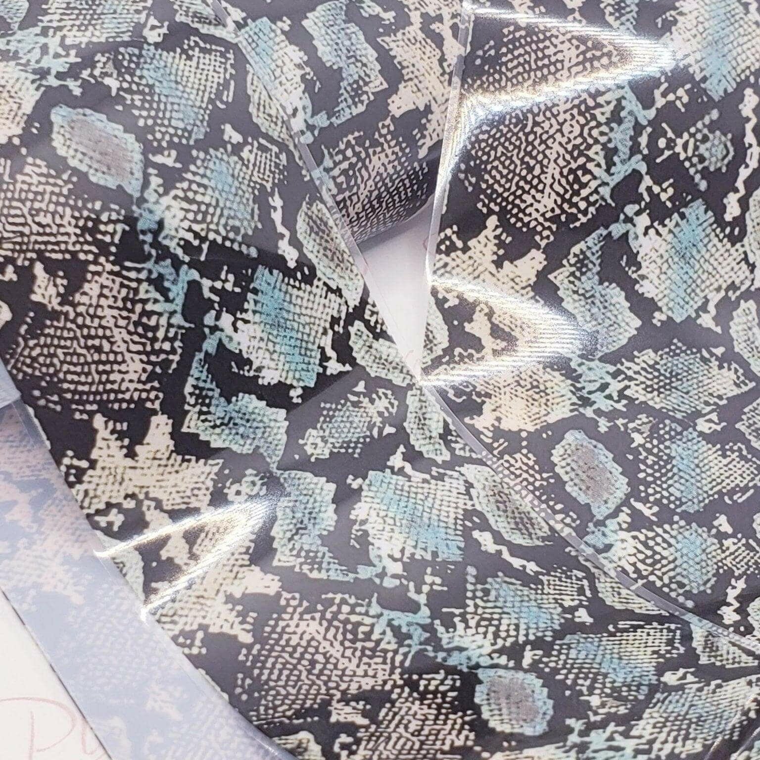 Snakeskin Transfer Foil - 4 - thePINKchair.ca - Nail Art - thePINKchair nail studio