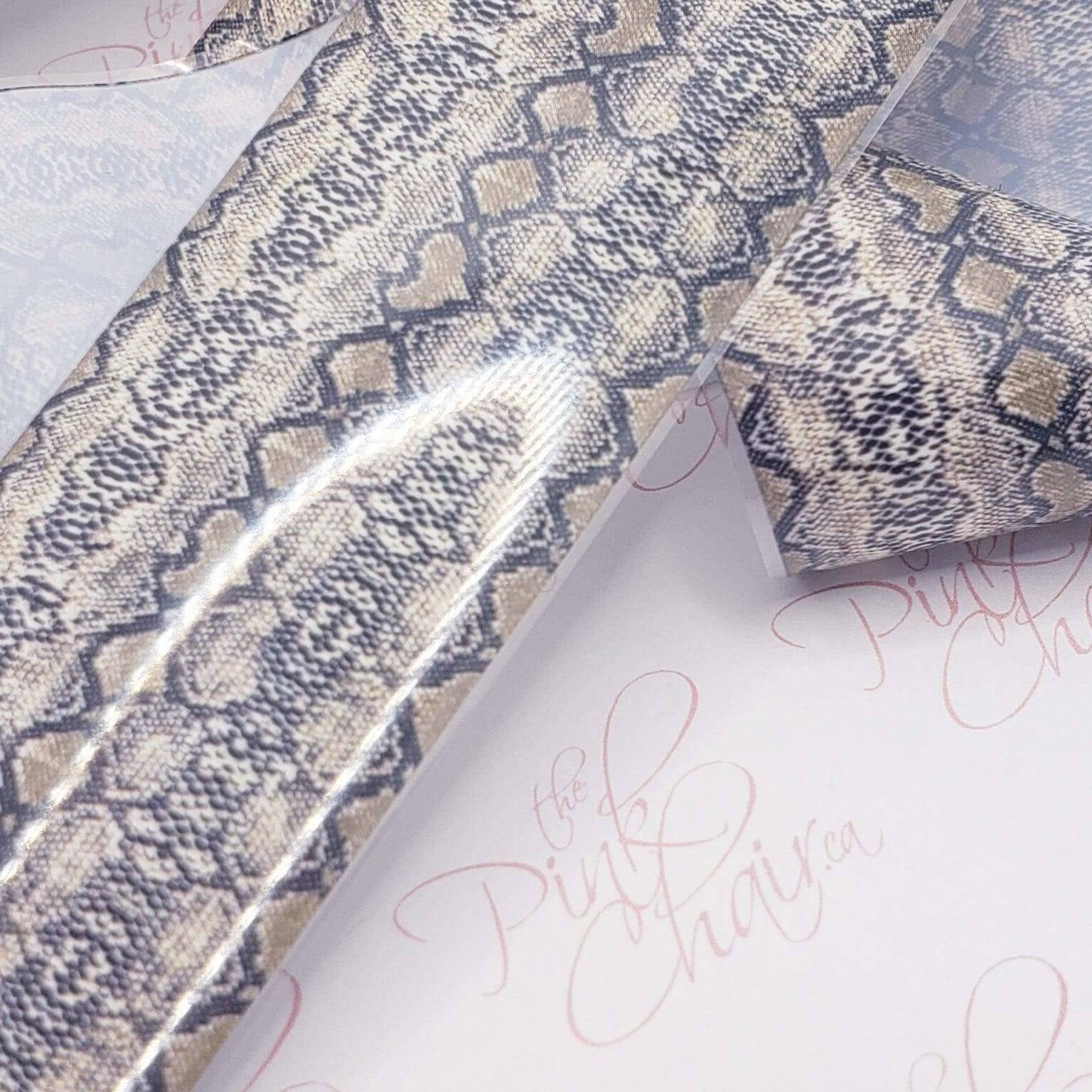 Snakeskin Transfer Foil - 5 - thePINKchair.ca - Nail Art - thePINKchair nail studio