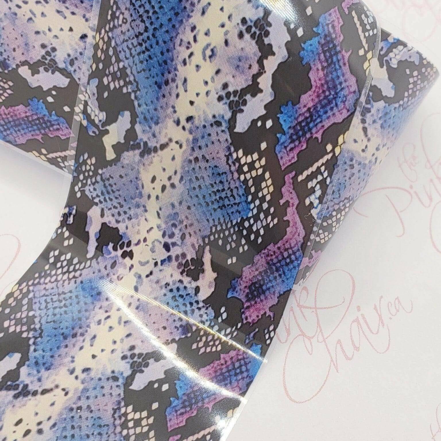 Snakeskin Transfer Foil - 6 - thePINKchair.ca - Nail Art - thePINKchair nail studio