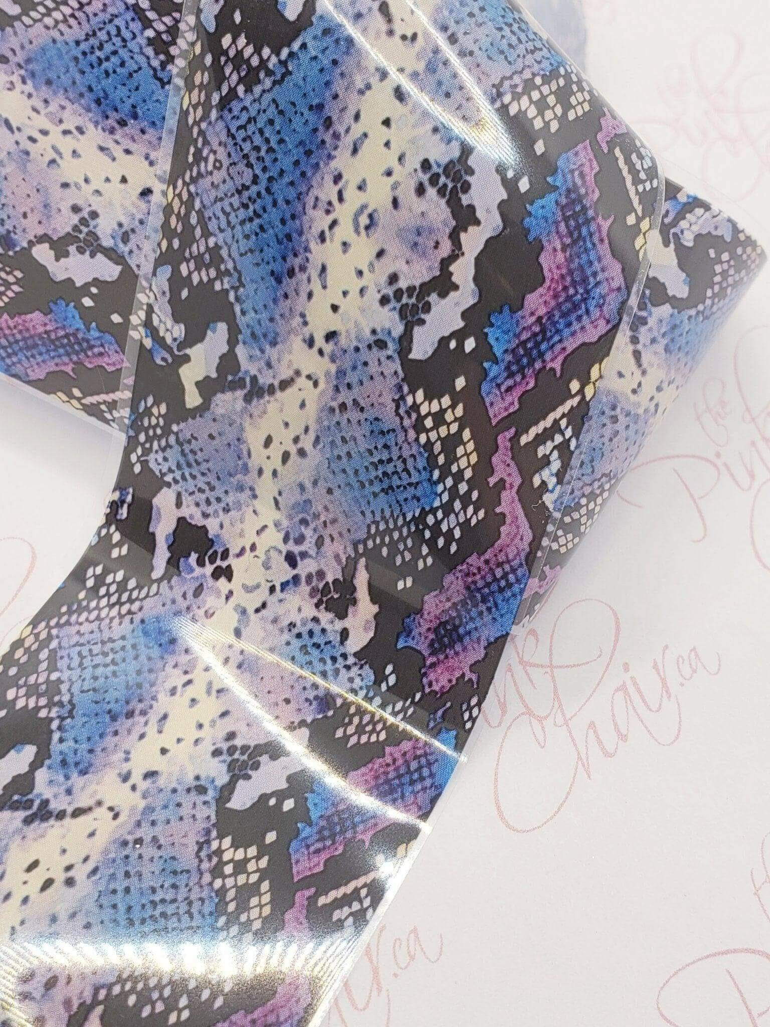 Snakeskin Transfer Foil - 6 - thePINKchair.ca - Nail Art - thePINKchair nail studio