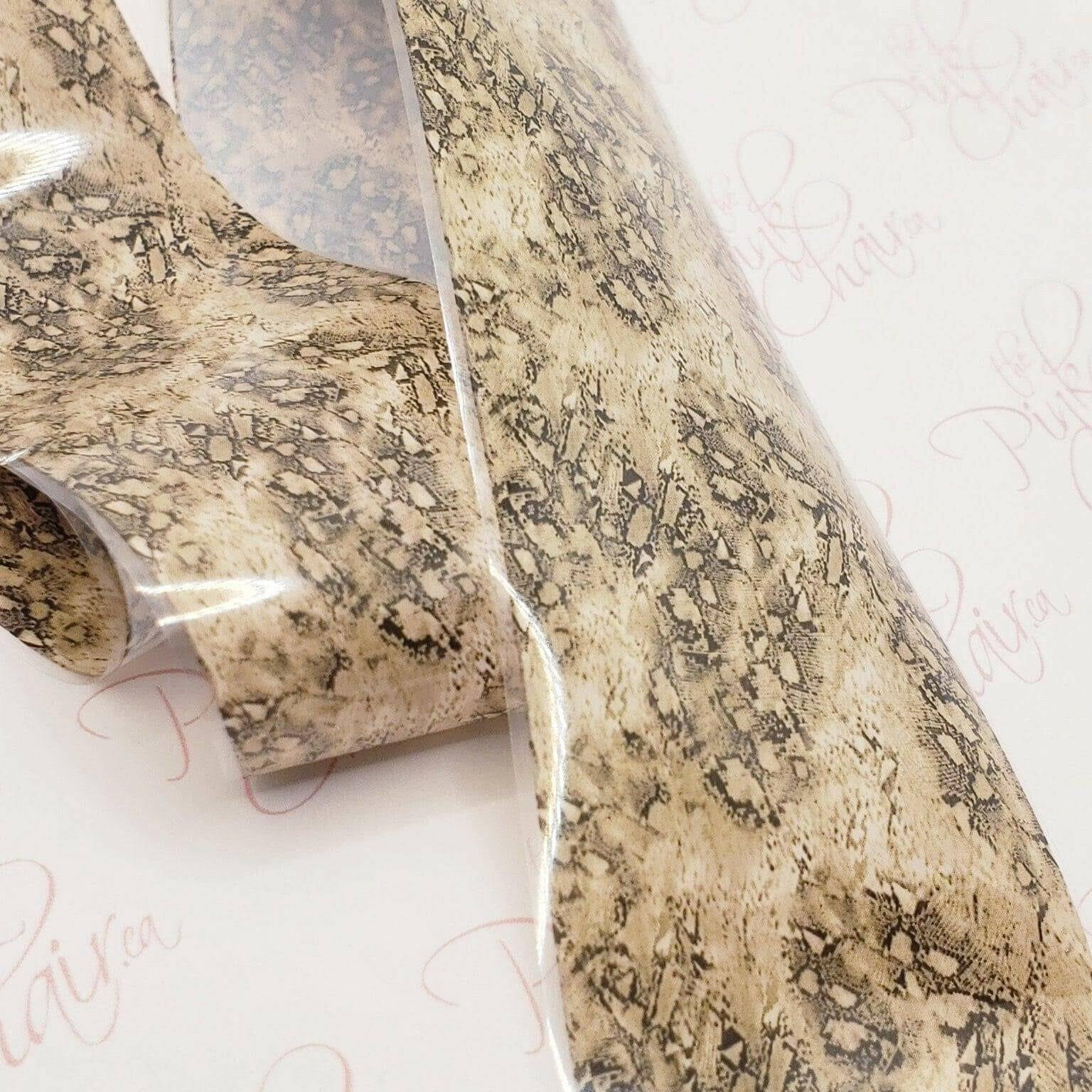 Snakeskin Transfer Foil - 7 - thePINKchair.ca - Nail Art - thePINKchair nail studio