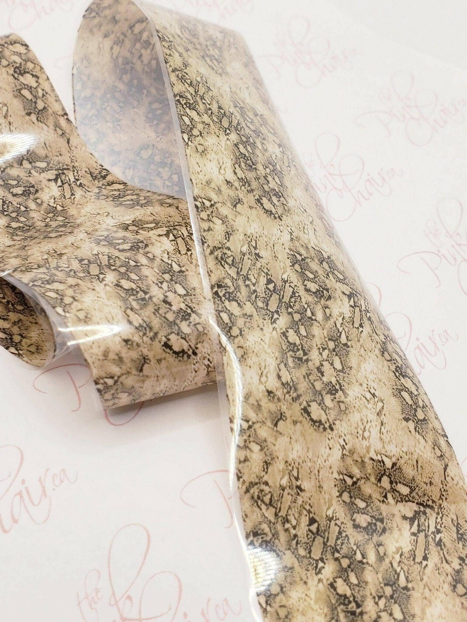 Snakeskin Transfer Foil - 7 - thePINKchair.ca - Nail Art - thePINKchair nail studio