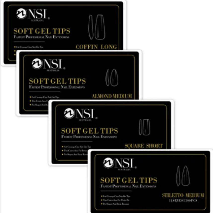 Soft Gel Tips by NSI - thePINKchair.ca - Tips - NSI