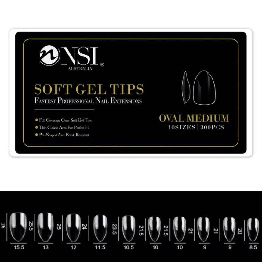 Soft Gel Tips by NSI - thePINKchair.ca - Tips - NSI