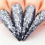 SP201, Black Ice Sprinkle On Glitter by Kiara Sky