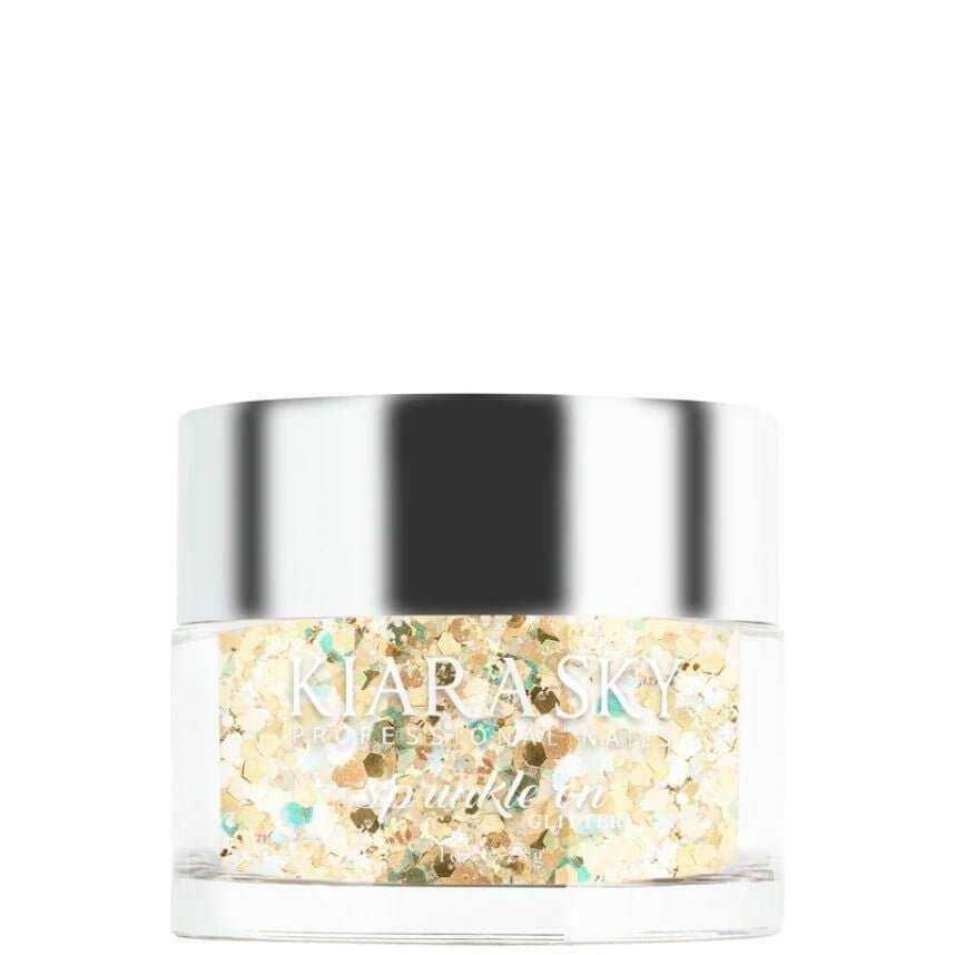 SP216, You're Golden, Baby! Sprinkle On Glitter by Kiara Sky - thePINKchair.ca - Glitter - Kiara Sky