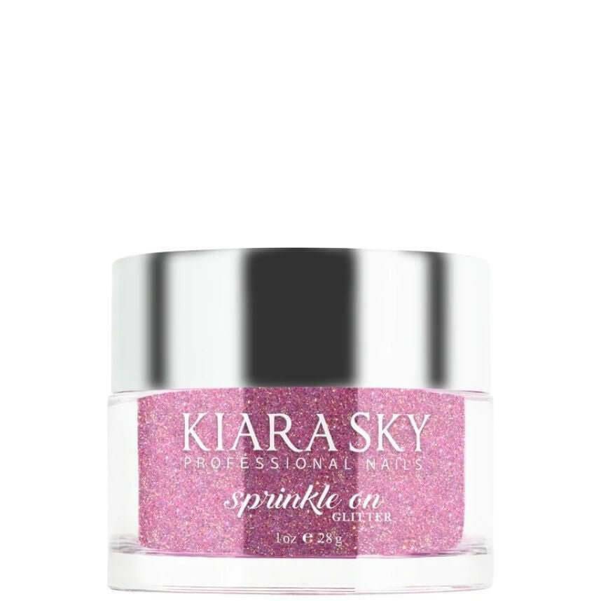 SP266, Pink Confetti Sprinkle On Glitter by Kiara Sky - thePINKchair.ca - Glitter - Kiara Sky