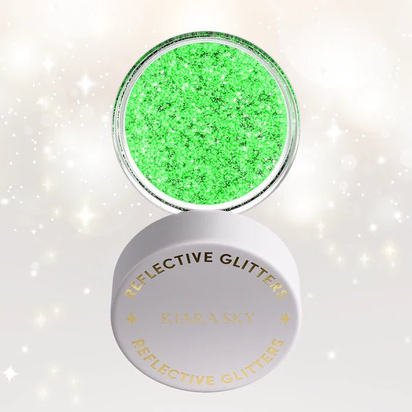 Sparkling Mojito - Reflective Glitter - thePINKchair.ca - nail art - Kiara Sky
