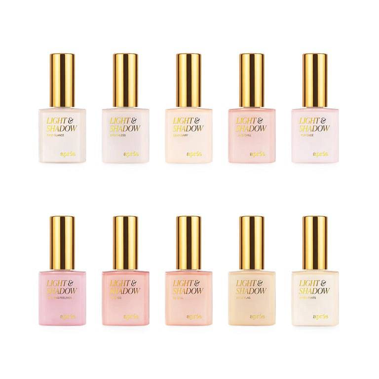 Spring Collection Light & Shadow - Set of 10 - thePINKchair.ca - gel polish - Apres
