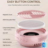 SProR Cordless & Rechargeable Nail Dust Collector - thePINKchair.ca - efile - Melody Susie