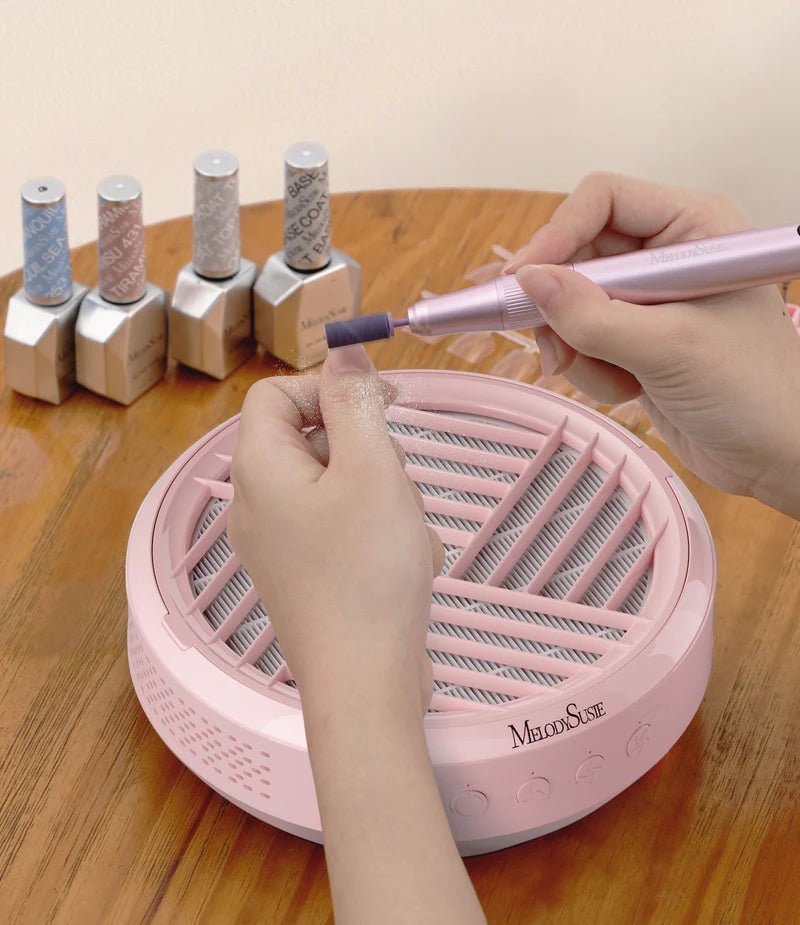 SProR Cordless & Rechargeable Nail Dust Collector - thePINKchair.ca - efile - Melody Susie