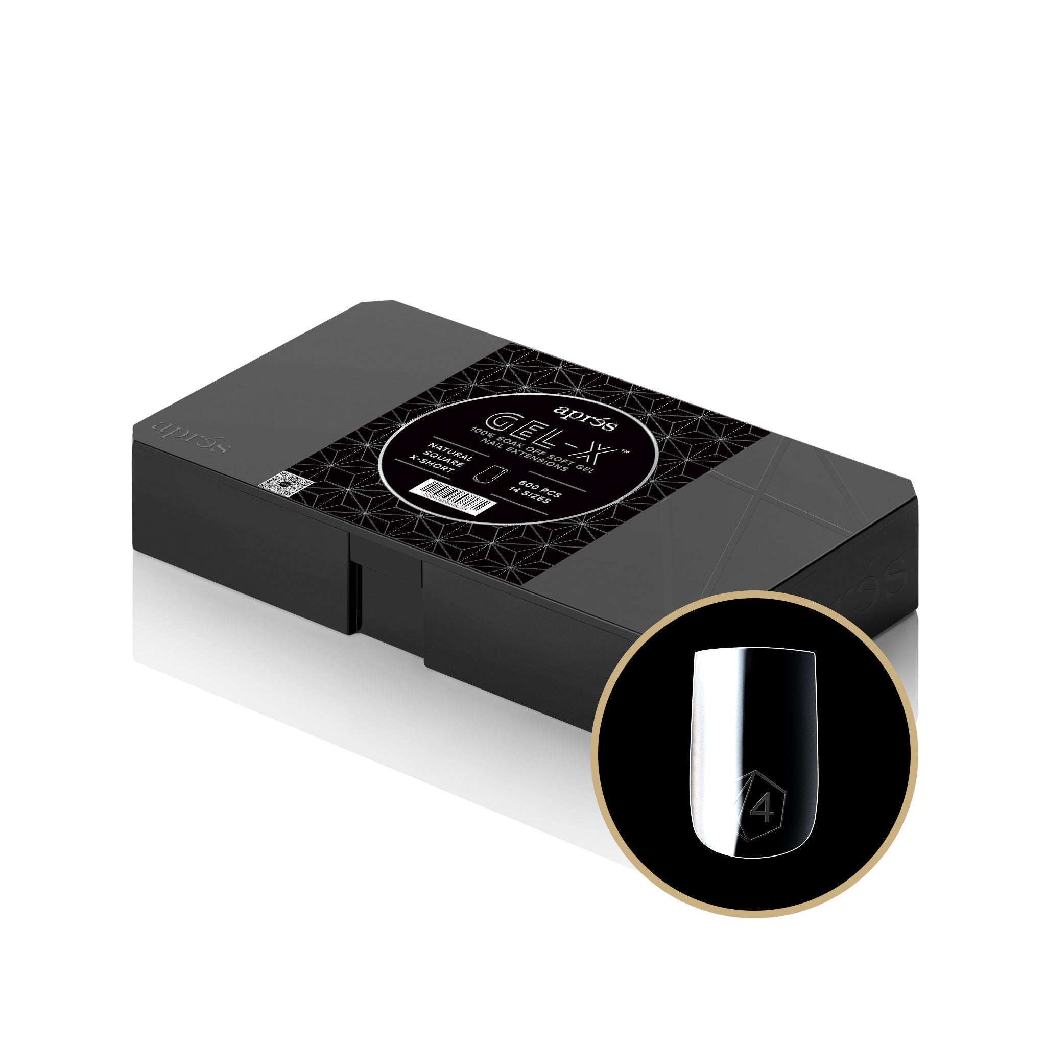 SQUARE Apres Gel - X MINI Tip Box - thePINKchair.ca - Tips - Apres