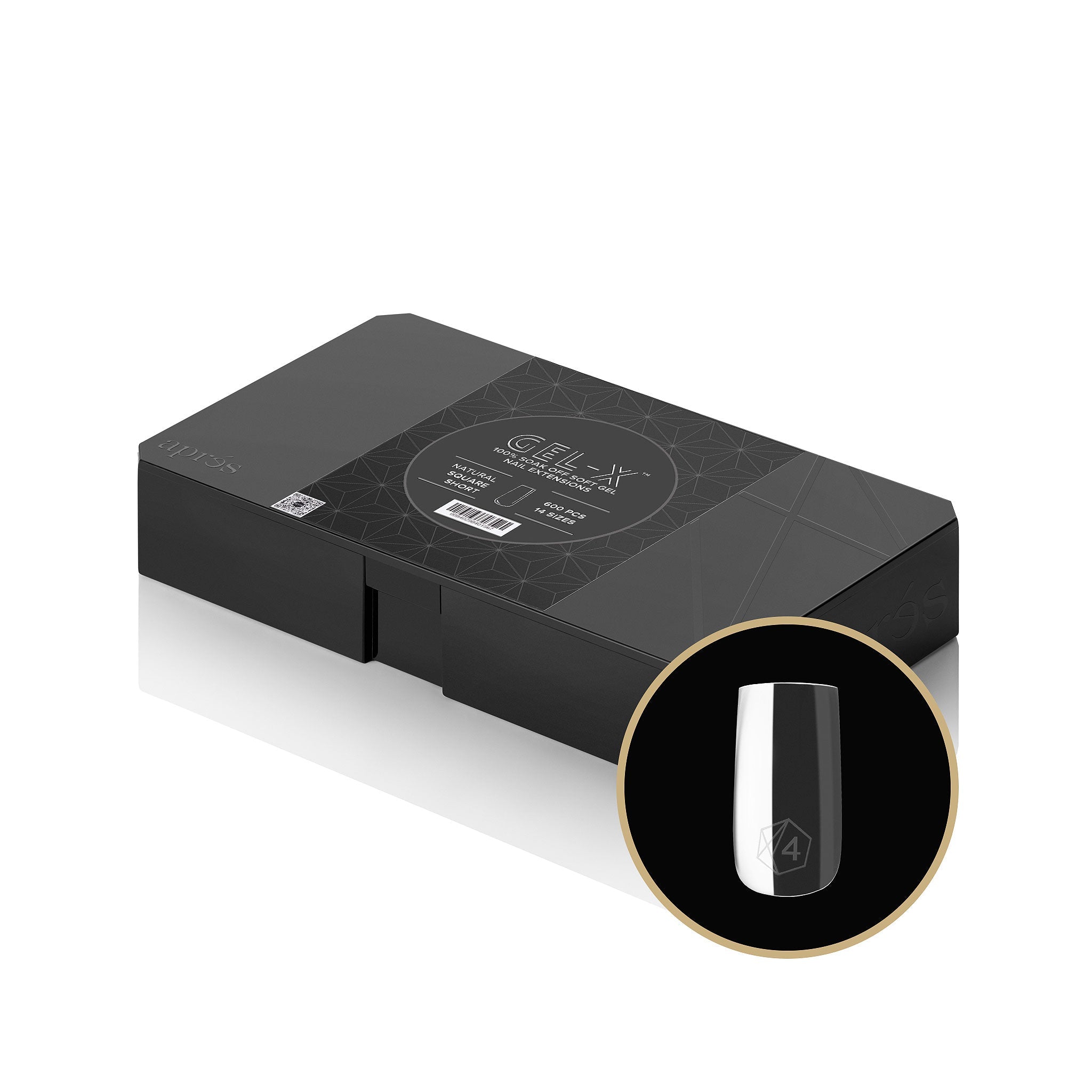 SQUARE Apres Gel - X MINI Tip Box - thePINKchair.ca - Tips - Apres