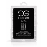 Square Low Arch Dual Forms for Nails | Egoista - thePINKchair.ca - Tips - egoista