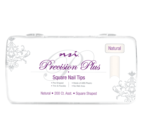 Square Precision Tips by NSI - thePINKchair.ca - Tips - NSI