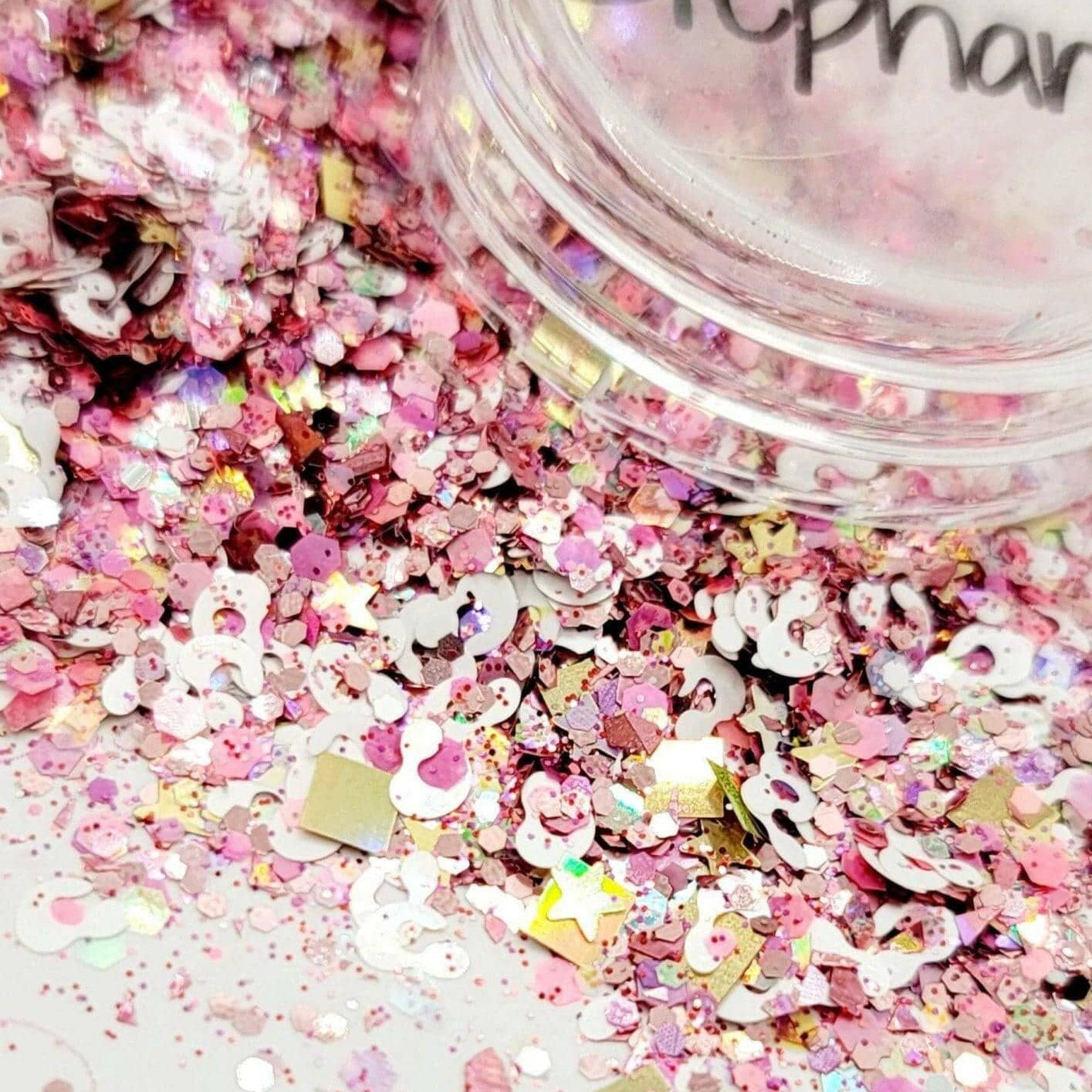 Stephanie, Glitter Party Mix (243) - thePINKchair.ca - Glitter - thePINKchair nail studio