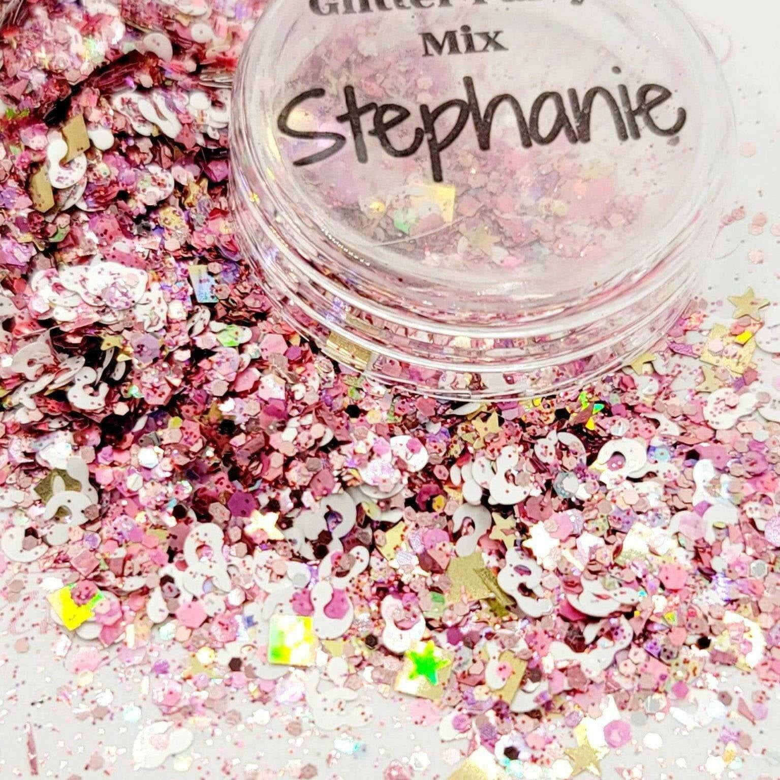 Stephanie, Glitter Party Mix (243) - thePINKchair.ca - Glitter - thePINKchair nail studio