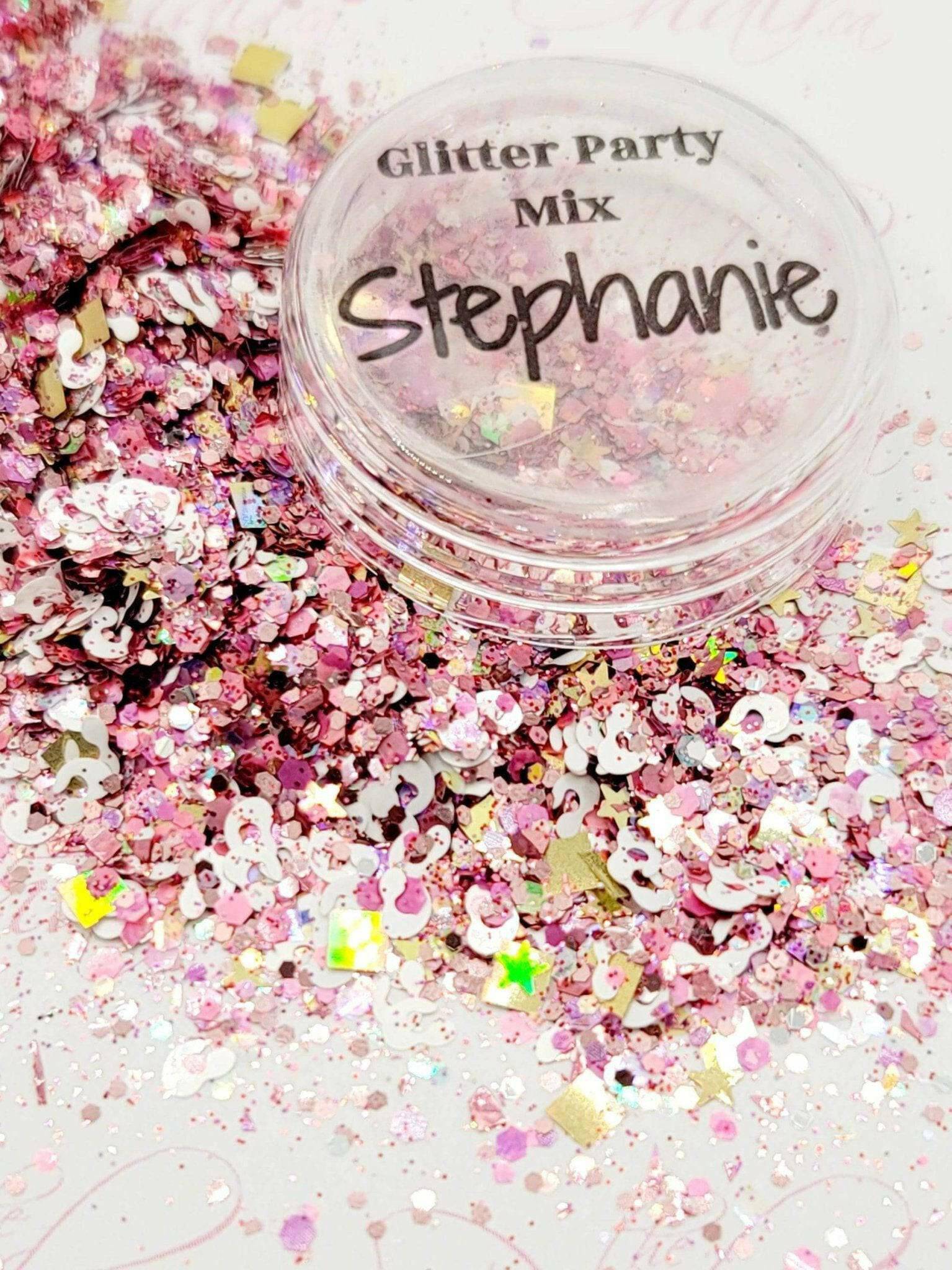 Stephanie, Glitter Party Mix (243) - thePINKchair.ca - Glitter - thePINKchair nail studio