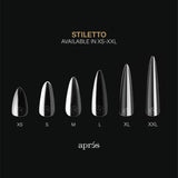 STILETTO Gel - X® Tip Box - Pro (600pcs) - thePINKchair.ca - Tips - Apres
