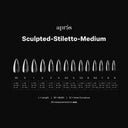 STILETTO Gel - X® Tip Box - Pro (600pcs) - thePINKchair.ca - Tips - Apres