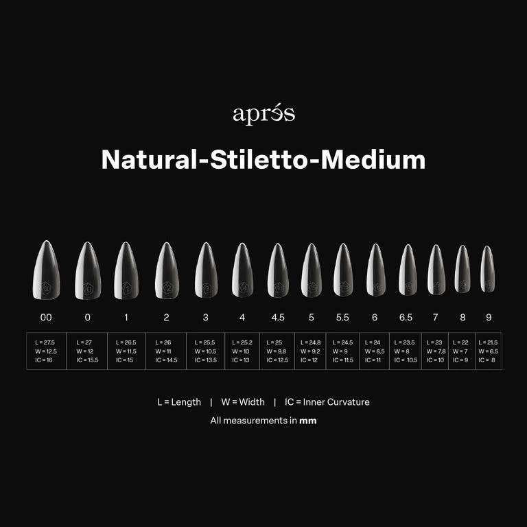 STILETTO Gel - X® Tip Box - Pro (600pcs) - thePINKchair.ca - Tips - Apres