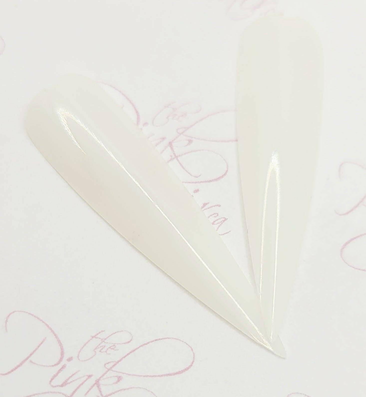 Stiletto Practice Tips (240pcs/NATURAL) by thePINKchair - thePINKchair.ca - Nail Art - thePINKchair nail studio