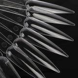 Stiletto Swatch Sticks (CLEAR/50pcs) by thePINKchair - thePINKchair.ca - Tips - thePINKchair nail studio