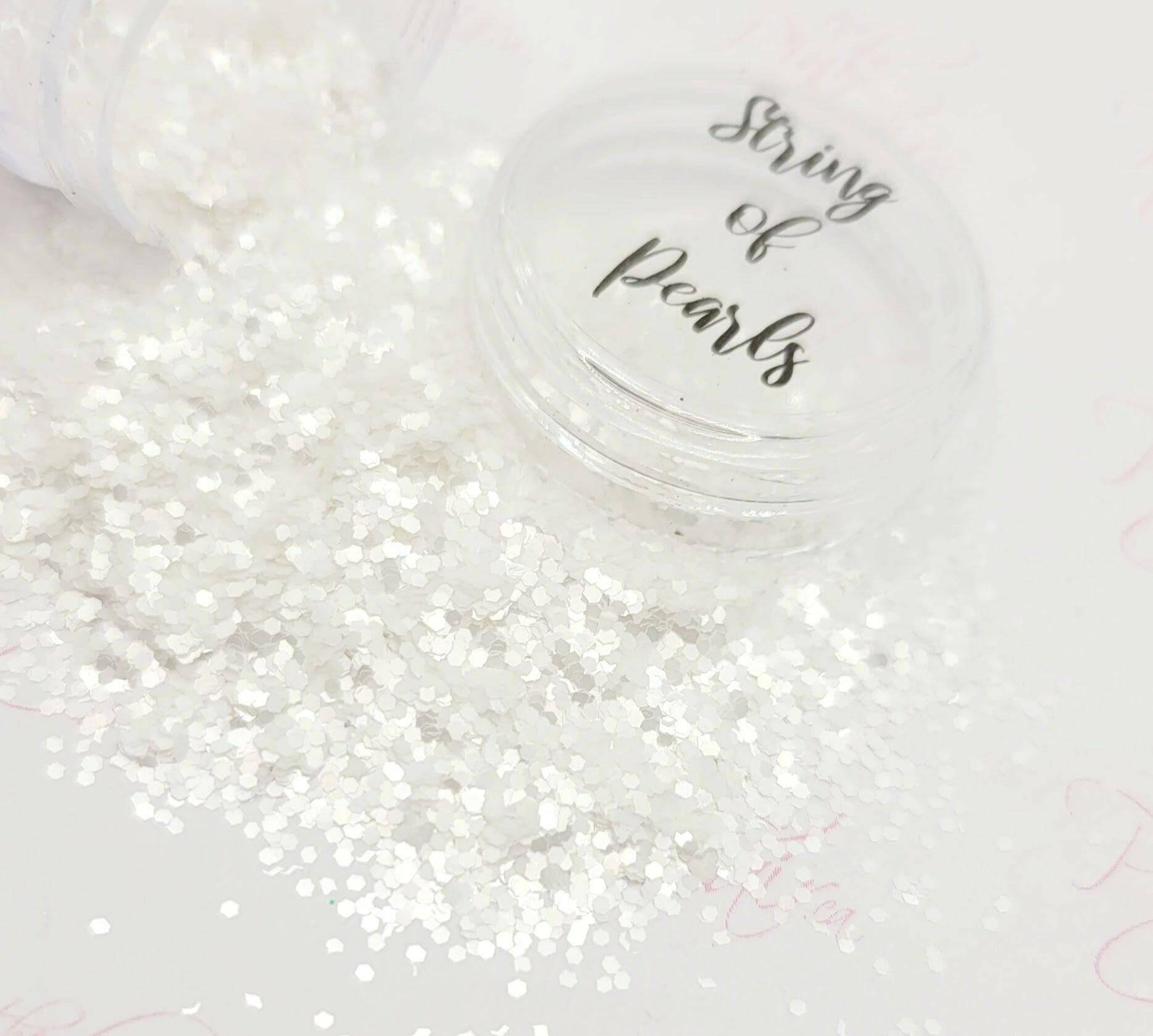 String of Pearls, Glitter (120) - thePINKchair.ca - Glitter - thePINKchair nail studio