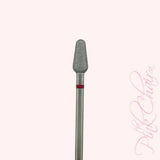 Stubby Cone Diamond Cuticle Bit (FINE) by thePINKchair - thePINKchair.ca - efile bit - thePINKchair nail studio