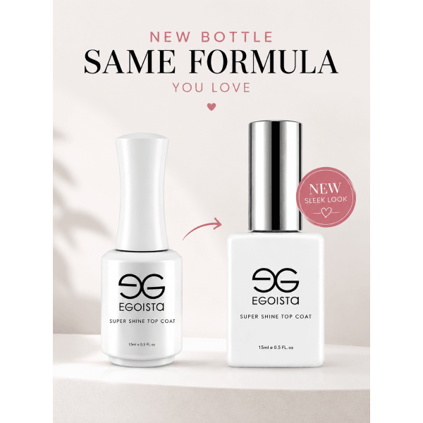 Super Shine - No Wipe Top Coat - thePINKchair.ca - Top Gel - egoista