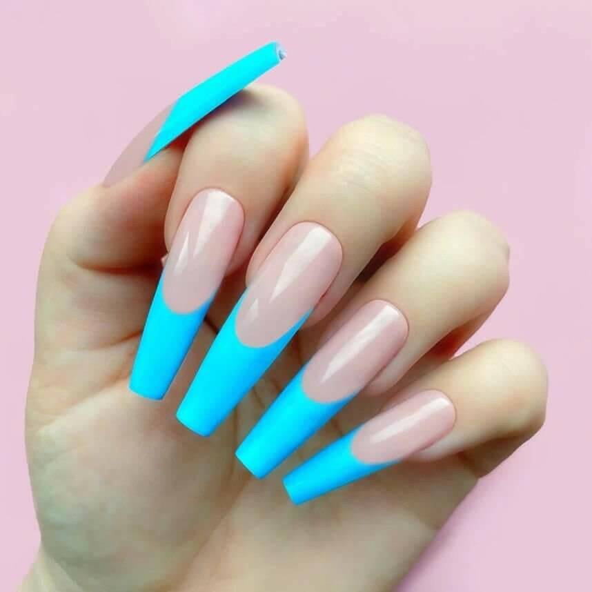 Surreally Blue Gel Art Paint by Kiara Sky - thePINKchair.ca - Nail Art - Kiara Sky