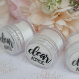 Sweater Nail Powder - Clear Acrylic (413) - thePINKchair.ca - Nail Art - thePINKchair nail studio