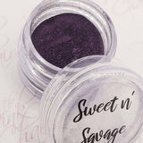 Sweet n' Savage, Pigment by thePINKchair - thePINKchair.ca - Nail Art - thePINKchair nail studio