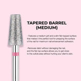 Tapered Barrel (MEDIUM) by Kiara Sky - thePINKchair.ca - efile bit - Kiara Sky