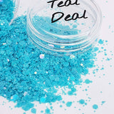 Teal Deal, Glitter (98)