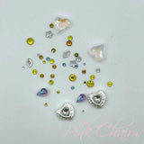 Teen Spirit, Crystal Mix - thePINKchair.ca - Nail Art - thePINKchair nail studio