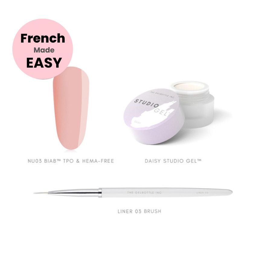 The French Tip Kit - thePINKchair.ca - Nail Art Kits & Accessories - the GEL bottle