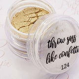 Throw Sass like Confetti, Pigment by thePINKchair - thePINKchair.ca - Nail Art - thePINKchair nail studio