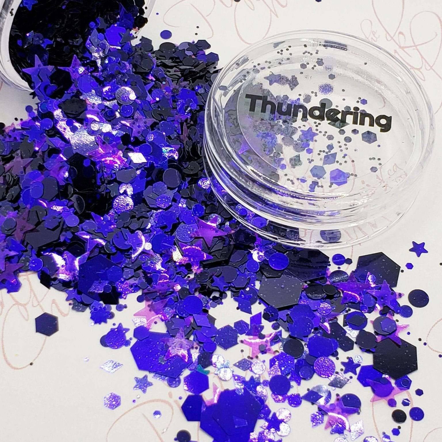 Thundering, Glitter (72) - thePINKchair.ca - Glitter - thePINKchair nail studio