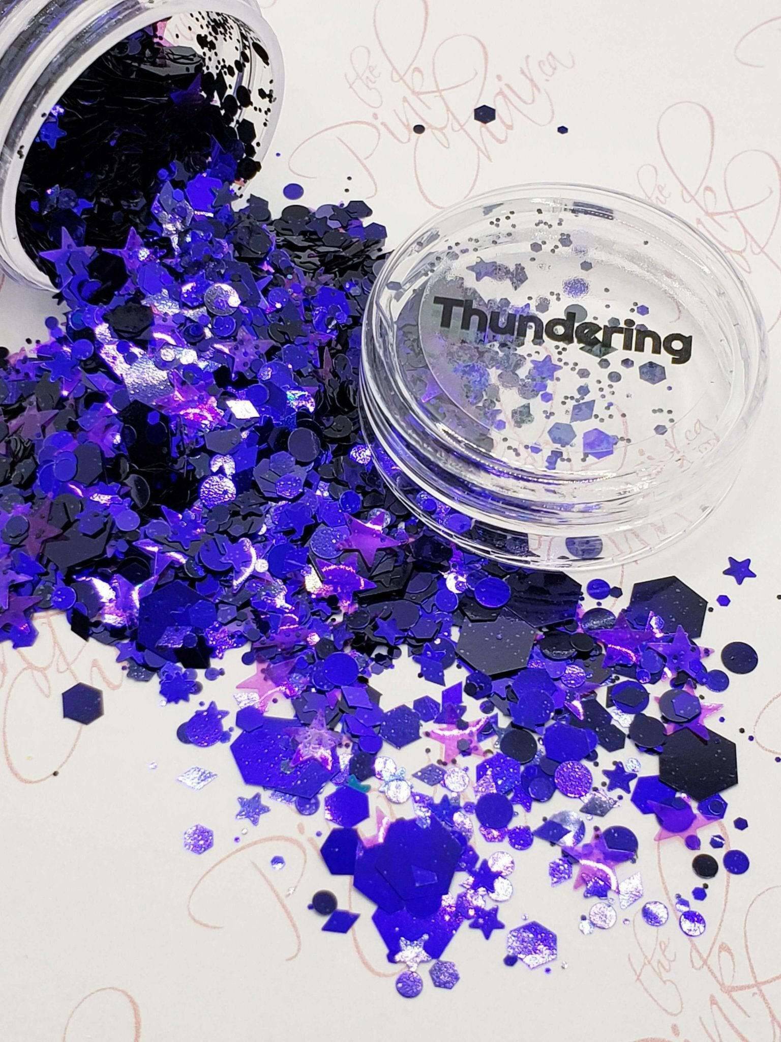 Thundering, Glitter (72) - thePINKchair.ca - Glitter - thePINKchair nail studio
