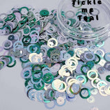 Tickle Me Teal, Glitter (151) - thePINKchair.ca - Glitter - thePINKchair nail studio